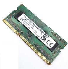 Barrette Mémoire 4Go RAM DDR3 MT8KTF51264HZ-1G6N1 SO-DIMM PC3L-12800S 1Rx8