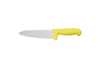 couteau was germany couteau de cuisine couteau de chef haccp en acier inoxydable/plastique jaune 1
