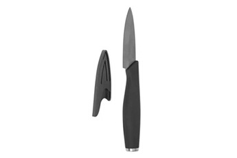 couteau five simply smart - couteau d'office & cache lame cera 17cm noir