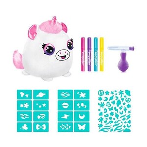 Peluche Airbrush Dinosaure à Personnaliser Canal Toys - Kit Créatif Dès 6 Ans