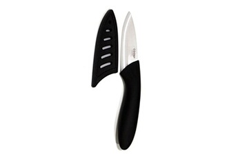 accessoire de cuisine generique couteau en céramique & etui cario 16cm noir