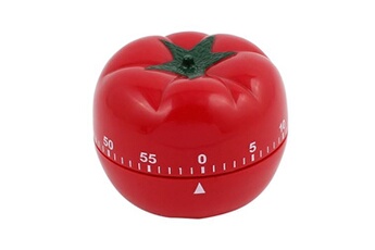 minuteur sourcingmap sourcing map 2,2x2,2x2,8 60 minutes cuisine minuteur mécanique tomate plastique, rouge