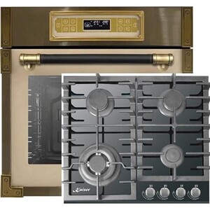 Four encastrable Kaiser Four électrique EH 6726 ElfAD+KCG 6383, Retro ...