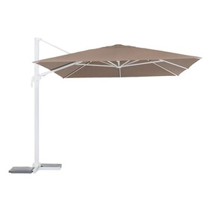 Toile pour parasol Éléa - 4.2 x 3 m - Gris, beige - HESPERIDE France Toile pour parasol Éléa - 4.2 x 3 m - Gris, beige - HESPERIDE France