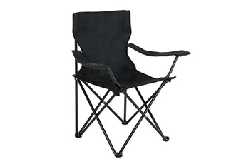 chaise et fauteuil de camping akord le chaise de camping pliable anter en noir