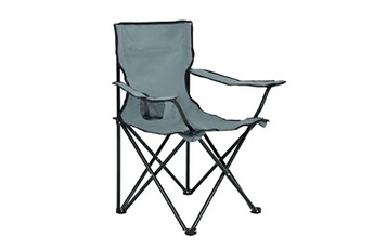 chaise et fauteuil de camping akord la chaise de camping pliable anter en gris