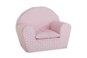 chaise de jardin bigbuy fauteuil pour enfant 42073 rose acrylique 44 x 34 x 53 cm