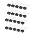 20 Fusibles Micro Lents T2.5A 250V - Pour Réparation électronique, PCB, Appareils Ménagers - Dimensions 8.5x7 Mm