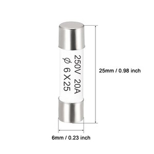 Sourcing Map Fusibles à Tube En Céramique Cartouche 10A 500V 10x38mm Sourcing Map Fusibles à Tube En Céramique Cartouche 10A 500V 10x38mm