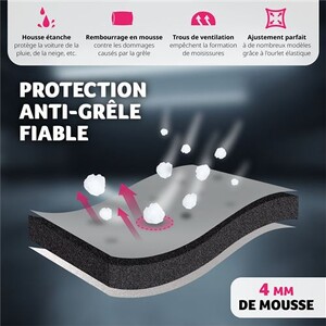 Housse Voiture Intérieur Extérieur Mercedes GLE 320 2016-2019 - Protection Étanché Respirante Tout Temps