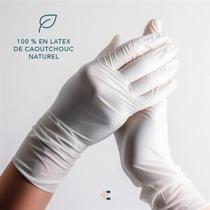 Boite De 100 Gants D'examen Et De Protection Latex Dermagel Taille L Mercator Medical Blanc C2x40051720 Boite De 100 Gants D'examen Et De Protection Latex Dermagel Taille L Mercator Medical Blanc C2x40051720