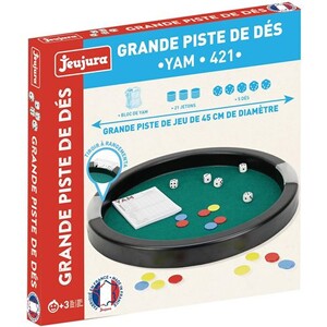 Jeujura Blocco Per Gioco Dello Yam - Blocco Segnapunti 10,5x14,5 Cm, Carta Staccabile, Made In France, Per Giocare A YAMS