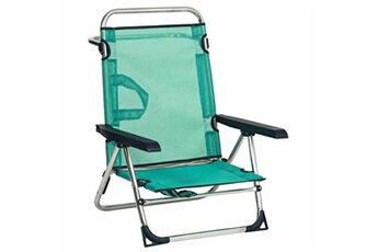 chaise de plage 79,5 x 59,5 x 56 cm vert