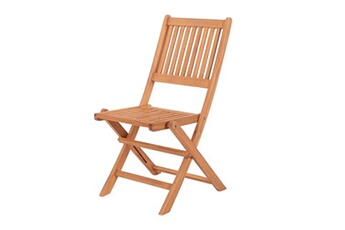 chaise de jardin bigbuy chaise de jardin kate 46 x 60 x 88,5 cm naturel bois d'acacia