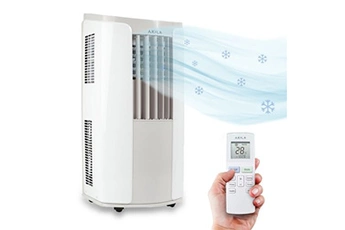 NAEBA - Climatiseur mobile ultra silencieux - Wifi - 3.5kW - 12000 BTU - Surface 40m2 - 4 niveaux de ventilation - Gaz R290 - Eco-responsable -