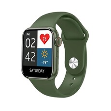 Montre connectée YONIS Montre Connectée 1.9' TFT Bluetooth Appels Sommeil Android IOS Vert