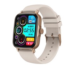 Montre connectée YONIS Montre Connectée AW18 Écran Couleur Bluetooth Appels Et Suivi Santé Waterproof Or
