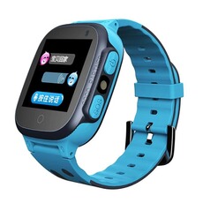 Montre connectée YONIS Montre Connectée Enfant SOS Appel Voix Chat Positionnement Sécurité Waterproof Bleu