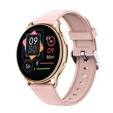 Montre connectée YONIS Montre Connectée Femme Écran TFT Bluetooth Appels Suivi Santé Autonomie 30j Rose