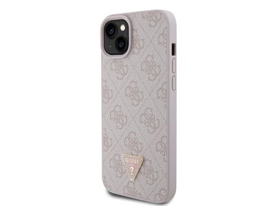 Guess Silicone Logo Strass 4G Case for iPhone 16 | Light Pink Guess Silicone Logo Strass 4G Case for iPhone 16 | Light Pink