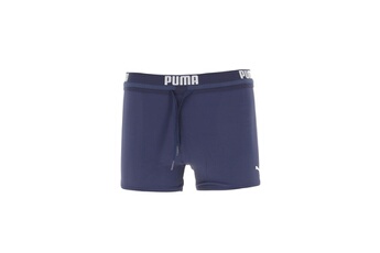 bas de maillot de bain puma maillot de bain boxer puma swim men logo swim trunk 1p bleu marine taille : xl