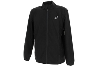 coupe-vent sportswear asics vestes de running core jacket black noir taille : m