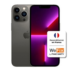 iphone 13 Pro - Grade A - 128GB - Graphite Reconditionné en France par WeFix