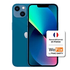 iphone 13 - Grade B - 128GB - Bleu Reconditionné en France par WeFix