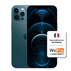 iphone 12 Pro Max - Grade B - 128GB - Bleu Reconditionné en France par WeFix
