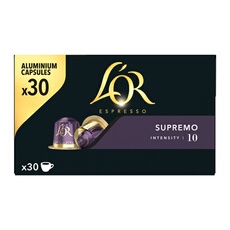 Café En Capsules Compatibles Nespresso Supremo Intensité 10 'or Espresso La Boite De 30 Capsules - vue 2