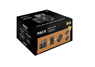 Pack A6400 + FE 16-50 mm + FE 55-210 mm + chargeur externe + 2ème batterie Pack A6400 + FE 16-50 mm + FE 55-210 mm + chargeur externe + 2ème batterie