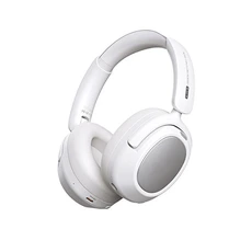 Casque audio Preisku Casque Audio Sans Fil ANC – Réduction Active de Bruit,Facile à connecter, Autonomie durée-Blanc