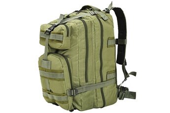 sac de voyage vidaxl sac à dos en style militaire 50 l vert olive