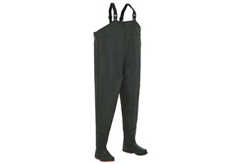 pantalon de chasse vidaxl pantalon échassier avec bottes vert pointure 46