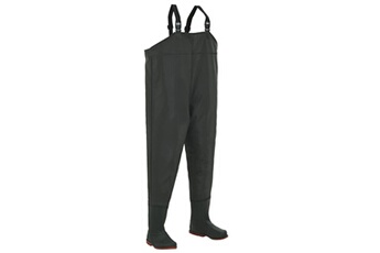pantalon de chasse vidaxl pantalon échassier avec bottes vert pointure 39