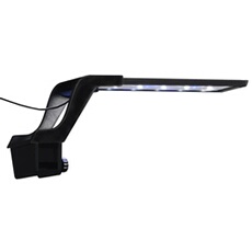 Aquariumlamp met klem LED 25-45 cm blauw en wit50951