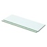 Wandschap transparant 50x12 cm glas Wandschap transparant 50x12 cm glas