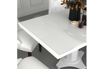 table de cuisine vidaxl protecteur de table transparent 70x70 cm 1,6 mm pvc