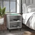 vidaXL Table de Chevet, Armoire de Nuit avec 2 Tiroirs et 2 Compartiments, Armoire de Lit, Meuble de Chambre, Moderne, Gris Béton Bois d'Ingénierie vidaXL Table de Chevet, Armoire de Nuit avec 2 Tiroirs et 2 Compartiments, Armoire de Lit, Meuble de Chambre, Moderne, Gris Béton Bois d'Ingénierie