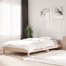 Bed stapelbaar 75x190 cm massief grenenhout820407