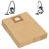 Lot De 5 Sacs Aspirateur 15L YWJLQH - Papier Pour Sec Et Humide, Filtration Améliorée