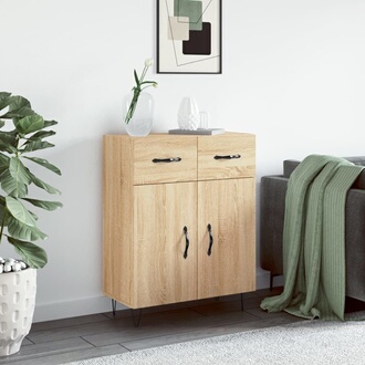 vidaXL Buffet Haut, Meuble de Rangement avec Porte, Armoire de Rangement, Organisateur Salon Salle de Séjour Intérieur, Chêne Sonoma Bois d'Ingénierie vidaXL Buffet Haut, Meuble de Rangement avec Porte, Armoire de Rangement, Organisateur Salon Salle de Séjour Intérieur, Chêne Sonoma Bois d'Ingénierie