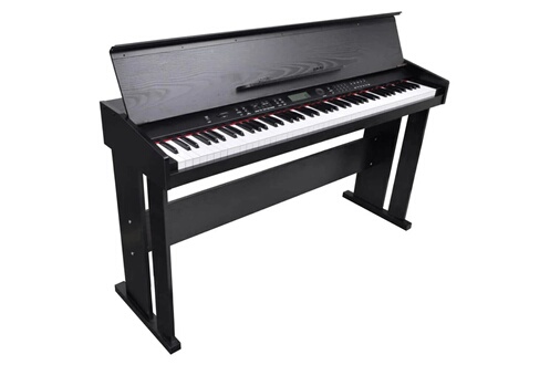 vidaXL Piano électronique/Piano numérique avec 88 touches et support