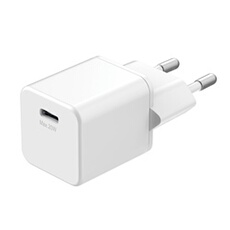 Chargeur secteur 20W USB-C Blanc