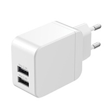 Chargeur secteur double USB Type A 2. Wefix - vue 2
