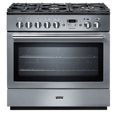 Cuisinière FALCON Professional+ FX 90 Mixte InoxChrome PROP90FXDFSSC - vue 2