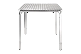 table de jardin bolero table carrée empilable 700 mm