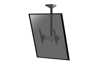 supports pro modular plafond 031-4110K1 inclinable pour 1 écran portrait 43''-75'' - Hauteur 100cm