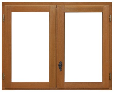 fenêtre Bois 2 Vantaux H105 x L110 Côtes Tableau - Destockag fenêtre Bois 2 Vantaux H105 x L110 Côtes Tableau - Destockag