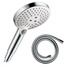 Hansgrohe Pommeau De Douche Croma Select S - Douchette 3 Jets 110mm Blanc/Chromé